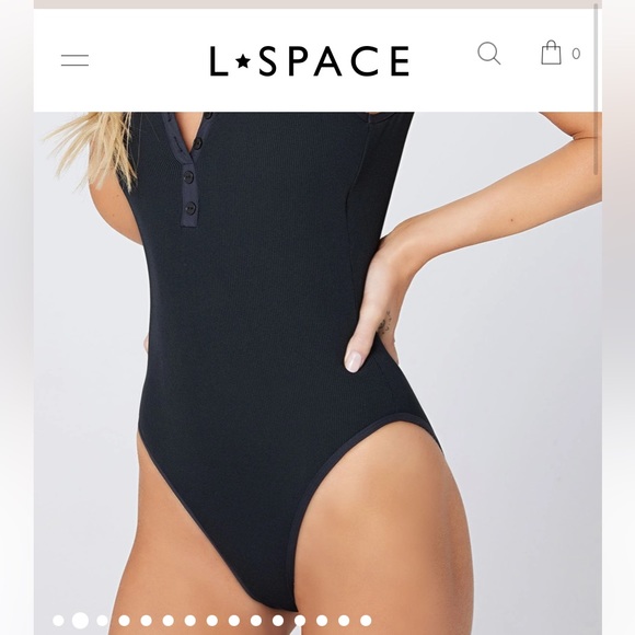 L*Space Ribbed Float On One Piece Swimsuit - Picture 3 of 9